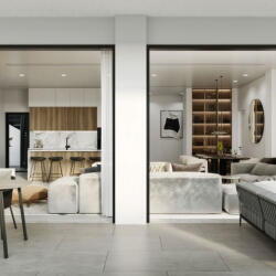 Panaretos Developers Bliss Residence Verandas With Aluminum Windows With Thermal Insulation Performance